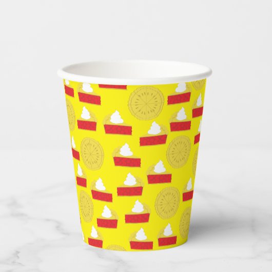 Cutie taart Cherry 1e verjaardagsfeestje Kinder Papieren Bekers (Voorkant)