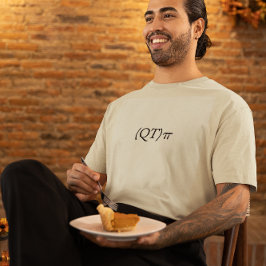 Cutie taart vergelijking pi dag Shirt