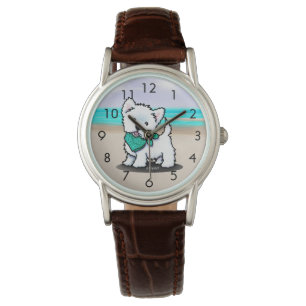 Cutieface Westie Watch Horloge