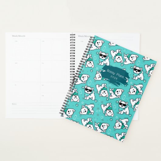 Cutieface Westies KiniArt Planner (Display)