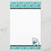 Cutieface Westies KiniArt Stationery (Voorkant)