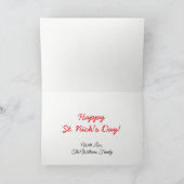 Cutieful Kids Art St. Nicholas Miter Zwarte Piet Feestdagen Kaart (Binnen)