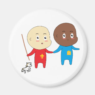 Cutieful Kinder Art Baby St. Nicholas Sinterklaas Magneet