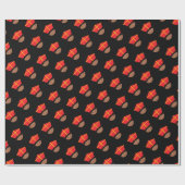 Cutieful Kinder Art St. Nicholas Miter Zwarte Piet Cadeaupapier (Vlak)