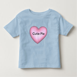 CutiePie Gesprek Hart Valentijn Kinder Shirts