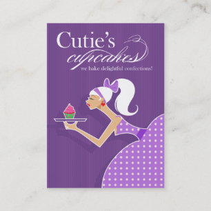 Cutie's cupcakes - desserts van snoepjes visitekaartje