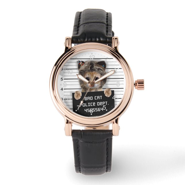 Cutkat stoute jongen horloge (Voorkant)