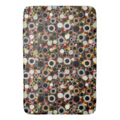 Cutkleurig floreel zonnepatroon badmat (Voorkant Verticaal)