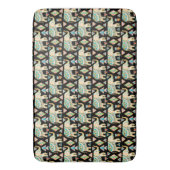 Cutkleurig indianenolifantenpatroon badmat (Voorkant Verticaal)