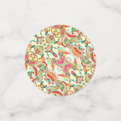 Cutkleurig paisleypatroon confetti (Kleine voorkant)