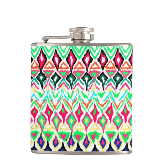 Cutkleurig patroon heupfles (Voorkant)