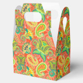 Cutkleurige paisleypatronen bedankdoosjes (Geopend)