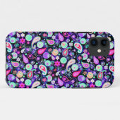 Cutkleurige paisleypatronen Case-Mate iPhone case (Achterkant (horizontaal))