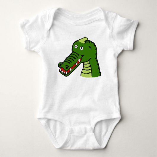Cutkrokodil Romper (Voorkant)