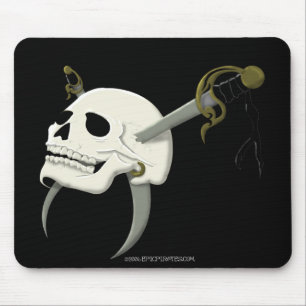 Cutlass Skull Muismat