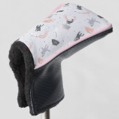 Cutropenpatroon voor geluidsopraining golfheadcover (3/4 voorkant)
