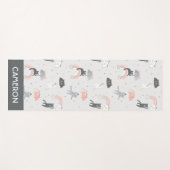 Cutropenpatroon voor geluidsopraining yogamat (Voorkant (horizontaal))