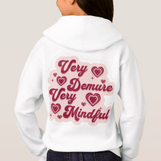 Cutsey Heart design hoodie