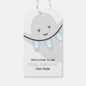 CUTTE SPOOK HALLOWEEN KINDEREN BEHANDELING CADEAULABEL (Achterkant)