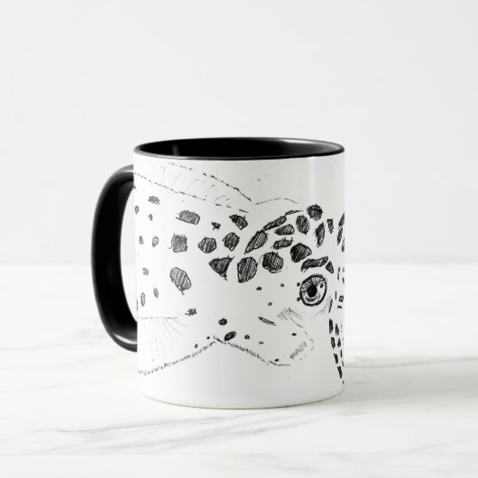 Cuttlefish Coffee Mok (Voorkant links)