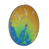 Cuttlefish Country South Australian Map Dartboard Dartbord (Voorkant Links)
