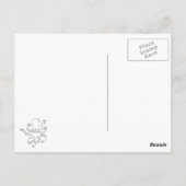 Cuttlefish Love Briefkaart (Achterkant)