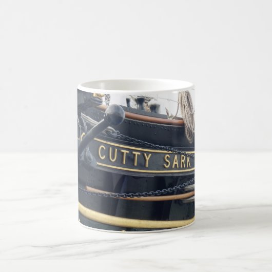 Cutty Sark London White Coffee Mug (Centre)