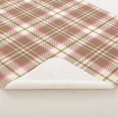 Cuve Sherpa Tan et Pink Plaid (3/4)