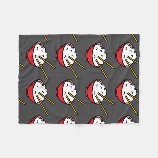 Cuvette de couverture d'ouatine de riz (Devant (Horizontal))