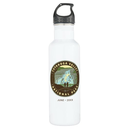 Cuyahoga National Park Waterfles (Voorkant)