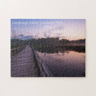 Cuyahoga Valley Beaver Marsh Puzzle met Gift Box Legpuzzel