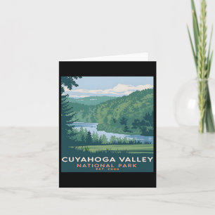 Cuyahoga Valley National Park  Camping Mannen Kaart