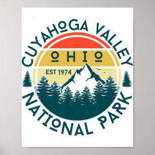 Cuyahoga Valley National Park Ohio Wandelen Natuur Poster