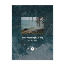 Cuztomizable Ocean Music Player Aesthetic
