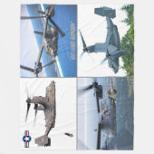 CV-22B OSPREY FLEECE DEKEN (Voorkant)