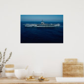 CV-61 Ranger 1986, vliegtuig carrier Poster (Keuken)