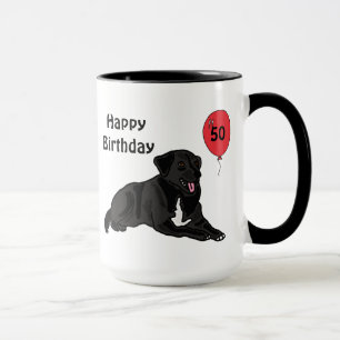CV cinquantième tasse drôle d'anniversaire