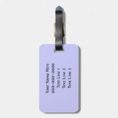 CV- Funny Frog Bagagelabel (Achterkant verticaal)