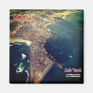 CV - Kaapverdië - Sal Rei - Aerial Sal Reis Magneet