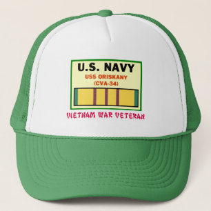 CVA-34 ORISKANY VIETNAM WAR VET TRUCKER PET