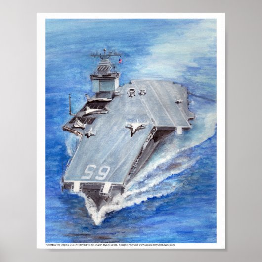 CVAN 65 Enterprise Poster (Voorkant)