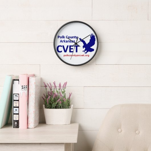 CVET wandklok (Leeskamer)