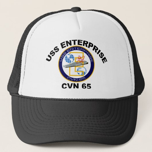 CVN-65 USS Enterprise Trucker Pet (Voorkant)