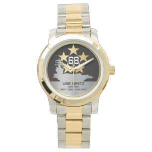 CVN-68 USS NIMITZ WESTPAC 88-89 WATCH HORLOGE