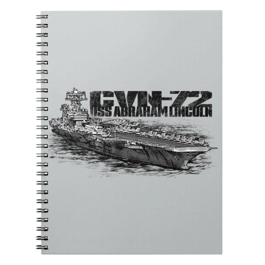 CVN-72 Abraham Lincoln Carnet photo (80 Pages B (Devant)