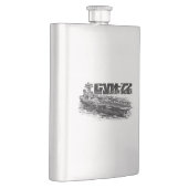 CVN-72 Abraham Lincoln Classic Flask Flacon (Rechts)