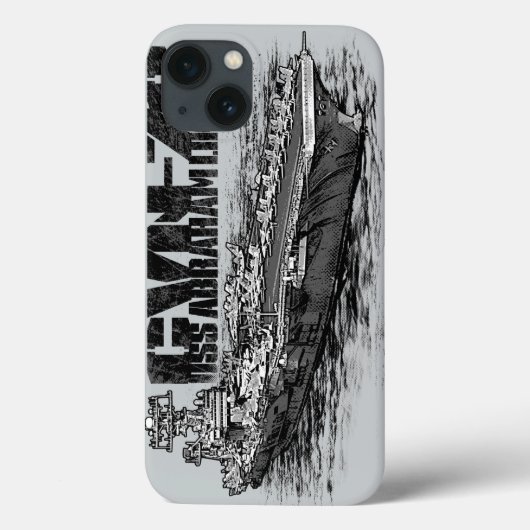 CVN-72 Abraham Lincoln iPad Mini Case (Achterkant)