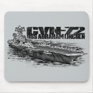 CVN-72 Abraham Lincoln Mousepad Muismat