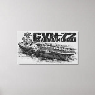 CVN-72 Abraham Lincoln Toile Enveloppée