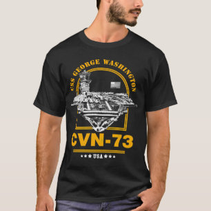 Cvn-73 Uss George  T-shirt